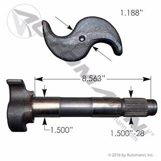 New Aftermarket Leland LH Brake Camshaft