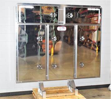 New Aftermarket Sturdy-Lite 84"x80" Smooth Plate 5-Door Vault Rack