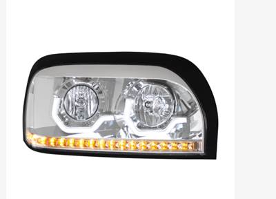 New Aftermarket Freightliner Century Class RH Headlight w/LED Turn Signal