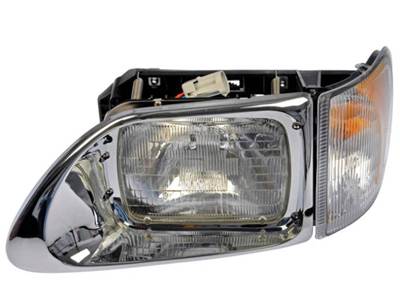 New Aftermarket International 4700 LH Headlight Assembly