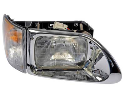 New Aftermarket International 4700 RH Headlight Assembly