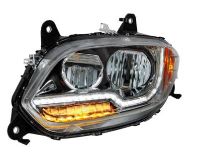 New Aftermarket International LT LH Chrome LED Headlight