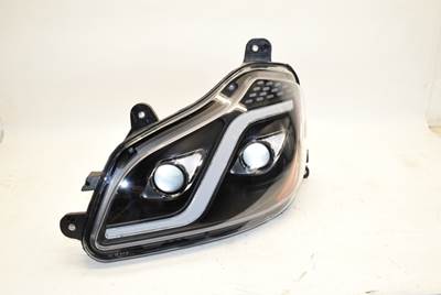 New Aftermarket Kenworth T680 LH Black Projection Headlight