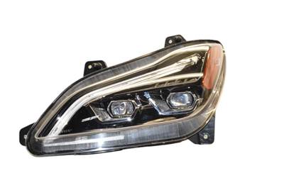 New Aftermarket Kenworth T680 Next Gen LH Black LED Headlight