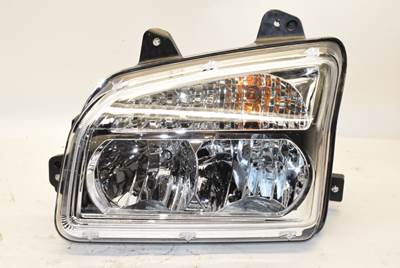 New Aftermarket Kenworth T880 LH Chrome Headlight