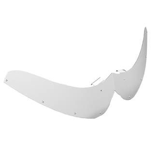 New Aftermarket International Lonestar Chrome Bug Deflector