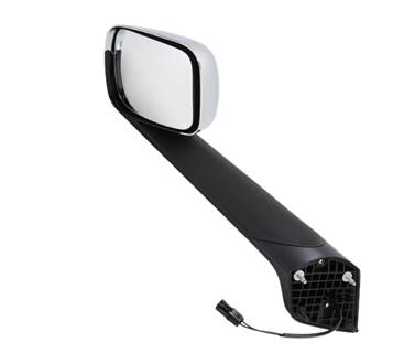 New Aftermarket Freightliner Cascadia LH Chrome Hood Mirror