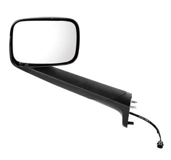 New Aftermarket Freightliner Cascadia LH Black Hood Mirror