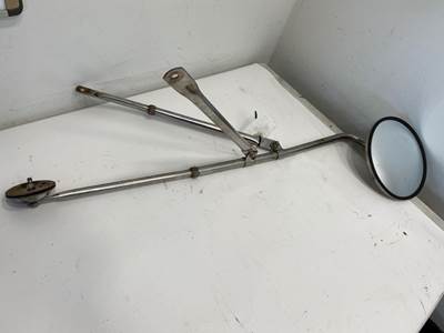 Used White GMC WIA RH Hood Mirror