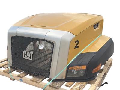 Used Caterpillar CT660 Hood, Yellow, Centerline 56.00", Part # 6116117C92