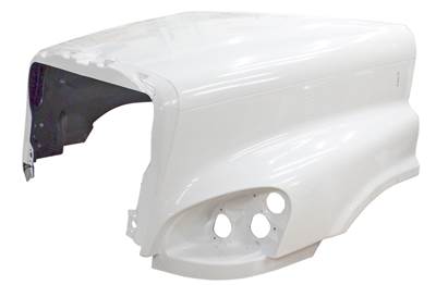 New Aftermarket Freightliner Cascadia 125 Hood Shell w/o Hinge Bar