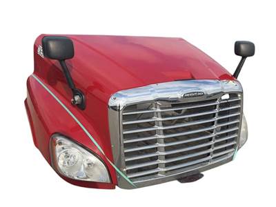 Used 2016 Freightliner Cascadia 125 Hood, Red, 54.00" Centerline, Part # A1715340014