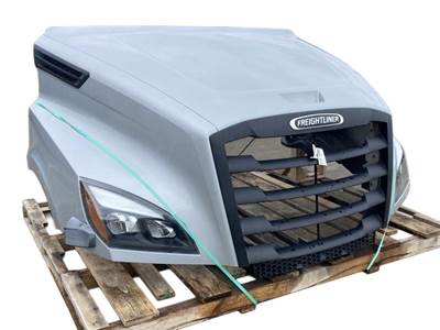 Used 2023 Freightliner Cascadia 126 Hood, Silver, Centerline 54.00", Part # A1720507001