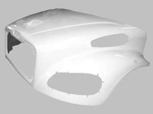 New Aftermarket Freightliner Business Class M2 106 Hood Shell