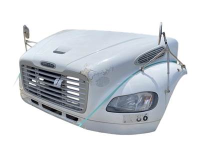 Used 2018 Freightliner Business Class M2 Hood, White, 38.00" Centerline, Part # A1719133004