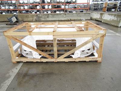 New Aftermarket International 4300 Hood Shell w/Hinge Cross Bar