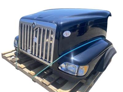 Used 2012 International Hood, Black, 60.00" Centerline, Part # 384918C94