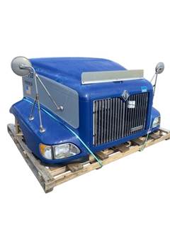 Used 1998 International 9200 Hood, BLUE/GRAY, 60.00" Centerline, Part # 3501142C91