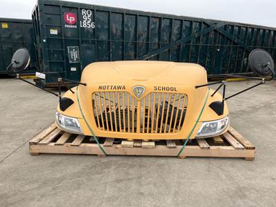 Used International School Bus Hood