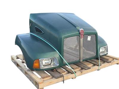 Used 2006 Kenworth T300 Hood, Green, 45.00" Centerline