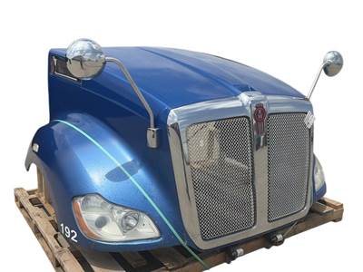 Used 2016 Kenworth T680 Hood, Blue, 58.00" Centerline