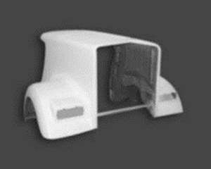 New Kenworth W900L Hood Shell