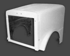 New Peterbilt 379 Extended Hood Center Section