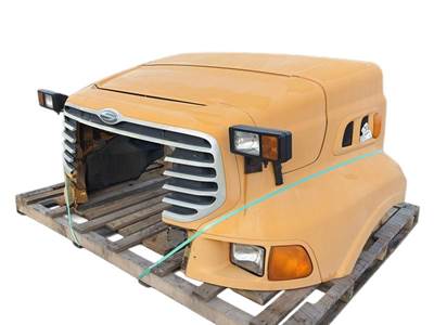 Used 2002 Sterling L8500 Hood, Yellow, 49.00" Centerline, Part # A1713233011