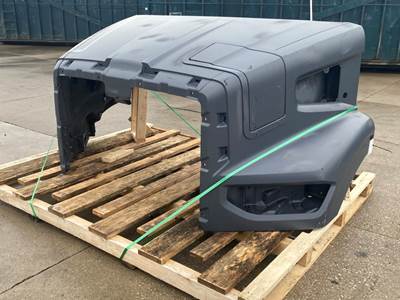 NTO Western Star 47X SBA Hood Shell w/ Service Access Door, Black, 38" CL, Part # A17-21725-007