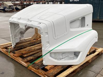 Western Star 47X SBA NTO Hood Shell w/ Service Access Door, 38" CL, Part # A17-21725-006
