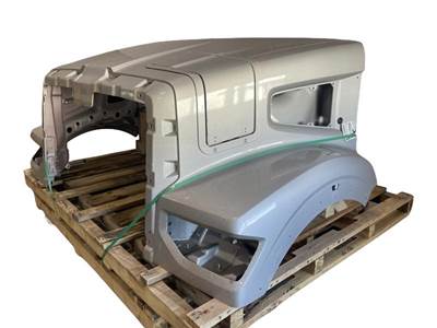 NTO Western Star 47X SFA Silver Hood Shell, 38.00" Centerline, Part # A17-21723-021