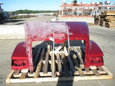 New Western Star 47X SFA Hood Shell, Maroon, Centerline 39", Part # A17-21722-057