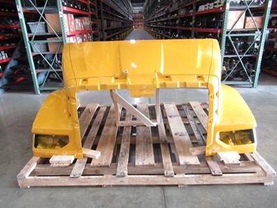 NTO Western Star 47X SFA Hood Shell, Yellow, Centerline 39", Part # A17-21724-003