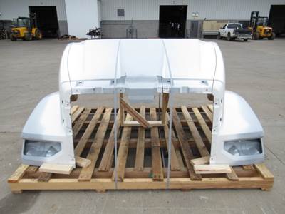 NTO Western Star 49X SFA Hood Shell Gray Primer, Centerline 47.50", Part # A17-21715-001