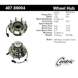 New Centric Wheel Bearing and Hub Assembly