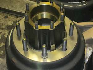 New Gunite Hub And Drum Assembly
