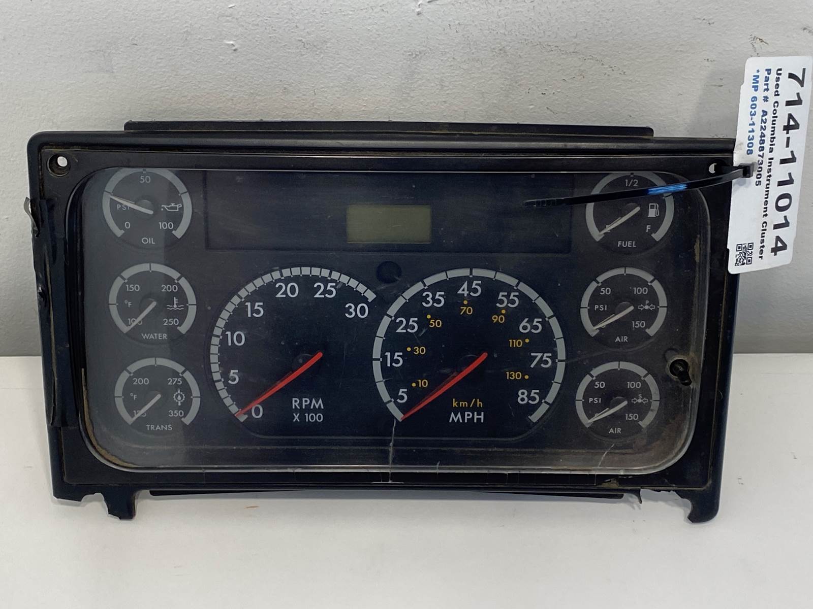 2005 Used Freightliner Columbia Instrument Cluster For Sale Dorr, MI