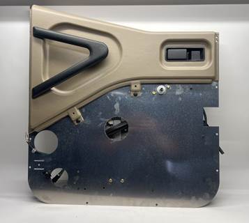 New 9400 International Upper Door Panel Trim with Electrical, Manual Window Crank (medium tan)