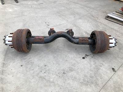 Used Meritor Pusher Tag Axle Round Tube Drop Center