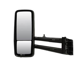 New Aftermarket Kenworth T680 LH Black Side Mirror