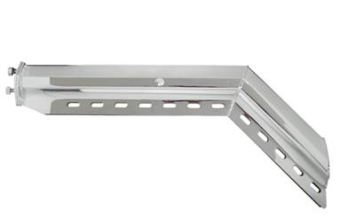 New Aftermarket Universal Angled S.S. Mud Flap Hanger Set