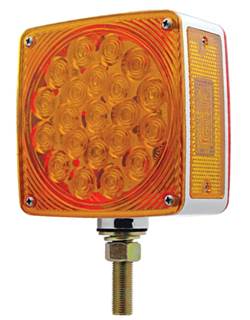 New Aftermarket Universal RH Dual Face Amber/Red w/Turn Signal