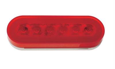 New Aftermarket Universal 21 LED S/T/T Red Lens