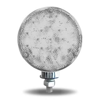 New Aftermarket Universal Clear Amber/ Clear Red Turn Signal & Marker Super Value LED Double Face Fender Light