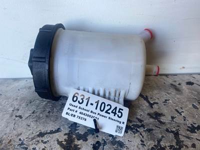Used International School Bus Power Steering Reservoir w/ Dipstick Cap
