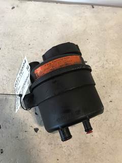 Used Volvo VNL Gen 3 Power Steering Reservoir w/ Cap (2), Steel Bracket