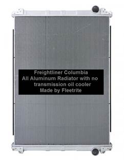 NTO Freightliner Columbia 120 All Aluminum Radiator (no TOC) Minimal Fin Blemish