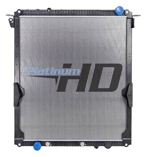 New Aftermarket Freightliner Business Class M2 Radiator with Oil Cooler and Frame Work