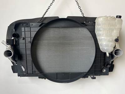 NTO International 7300 Radiator w/ Oil Cooler, Charge Air Cooler, Fan Shroud, Coolant Reservoir (no cap, no level sensor)