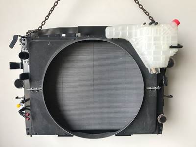 NTO International HV Radiator w/ Frame, Coolant Reservoir (with cap, no level sensor), Fan Shroud